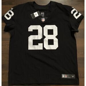 Nike Vegas Raiders On Field Player Jersey Jacobs #28 Size 52 XXL 57NM-OREH.